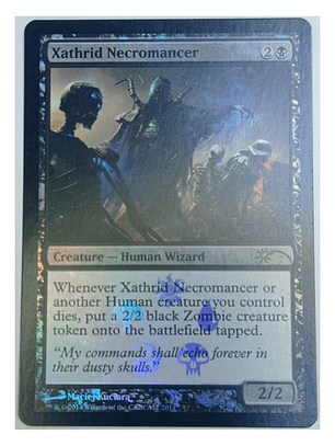 Carta Magic Xathrid Necromancer (foil) [promo] Mtg Wizard