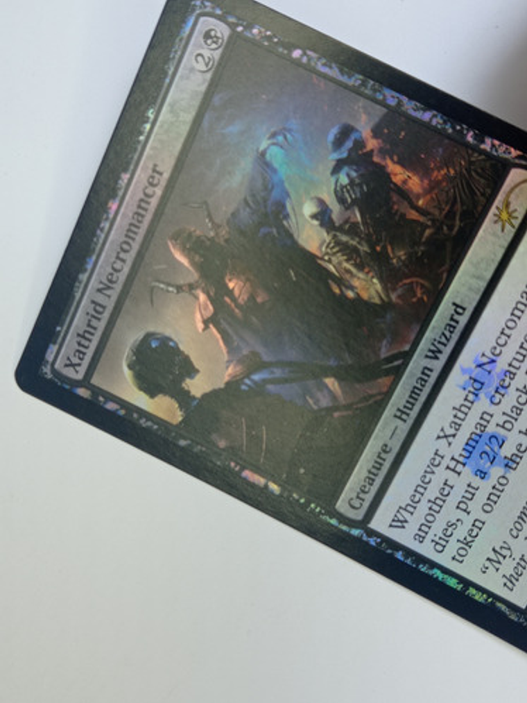 Carta Magic Xathrid Necromancer (foil) [promo] Mtg Wizard 2