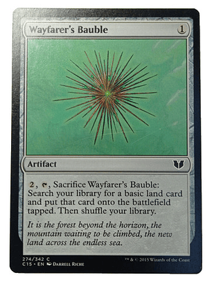 Carta Magic Wayfarer's Bauble [c15] Mtg Artifact