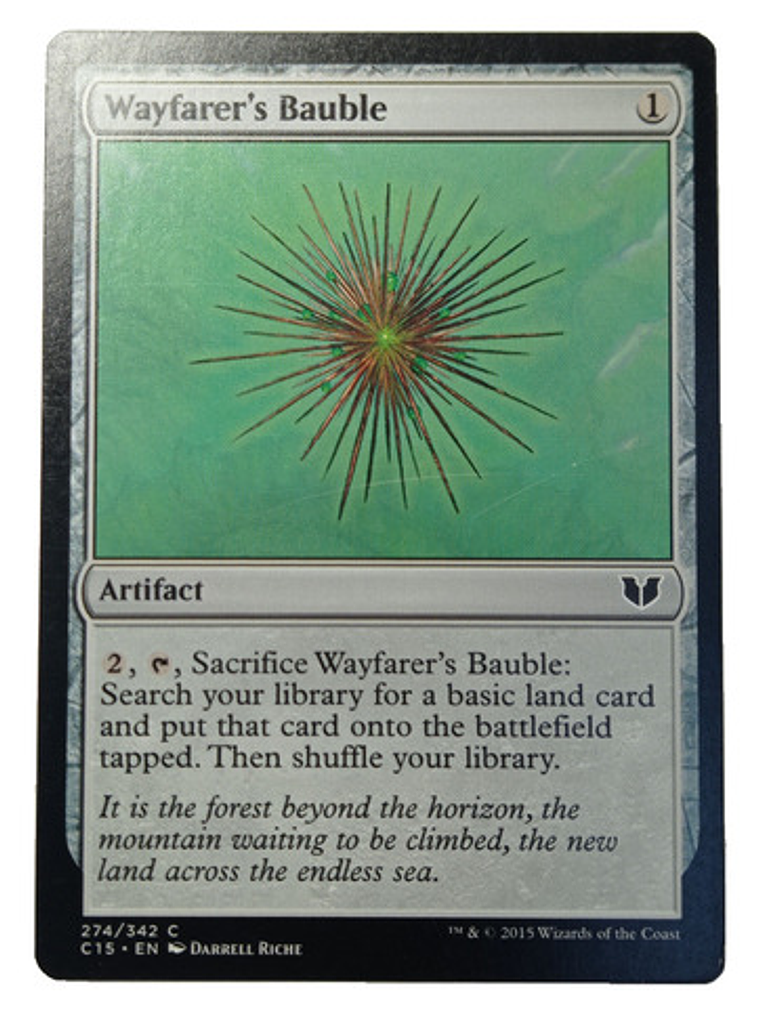 Carta Magic Wayfarer's Bauble [c15] Mtg Artifact 1