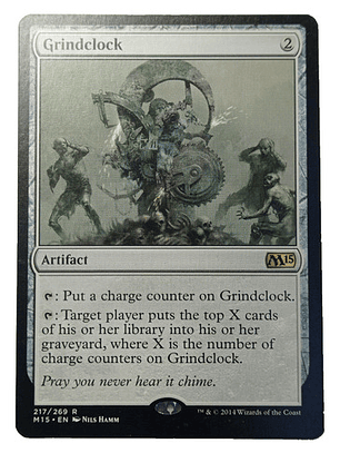 Carta Magic Grindclock [m15] Mtg Artifact