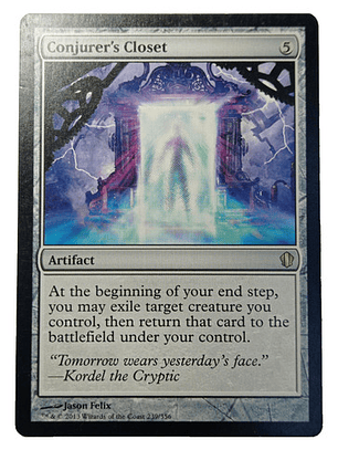 Carta Magic Conjurer's Closet [c13] Mtg Artifact