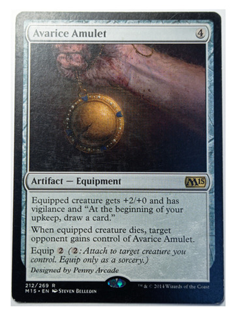 Carta Magic Avarice Amulet [m15] Mtg Artifact 1