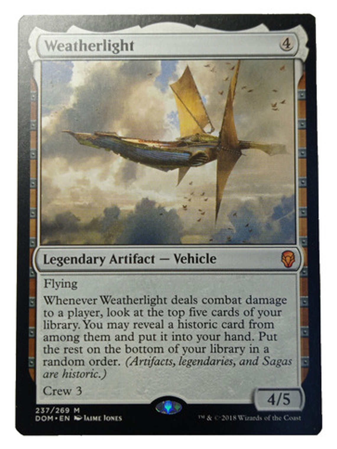 Carta Magic Weatherlight [dominaria] Mtg Artifact 1