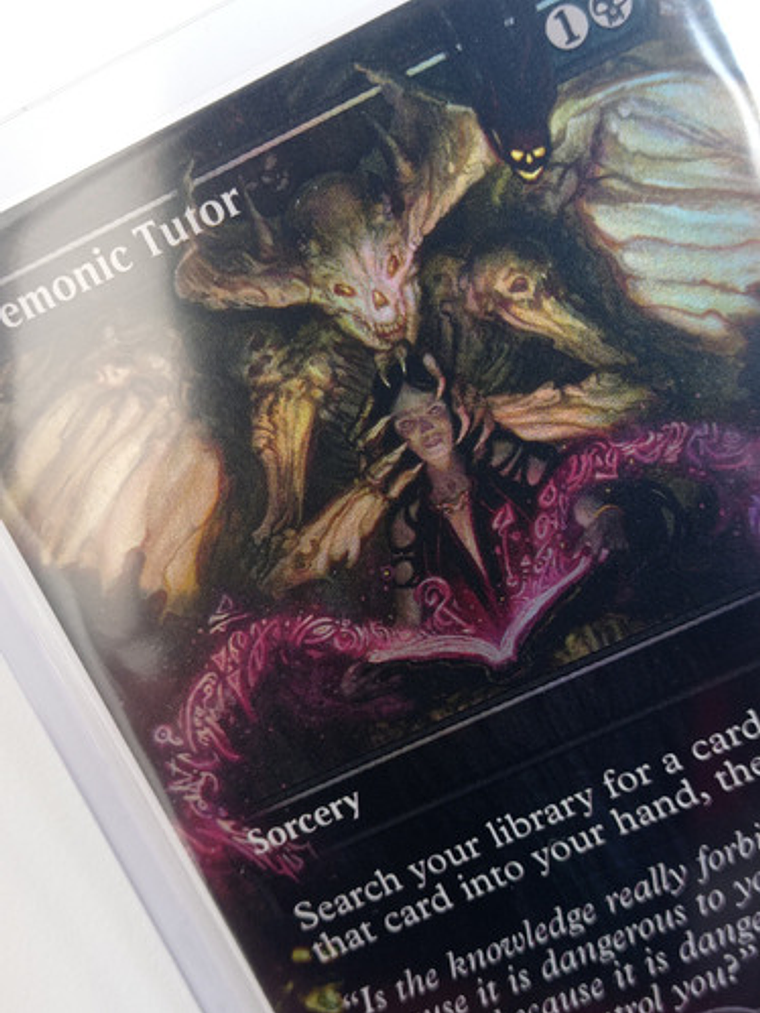 Carta Magic Demonic Tutor 696 (foil) [cmm] Mtg Sorcery 3