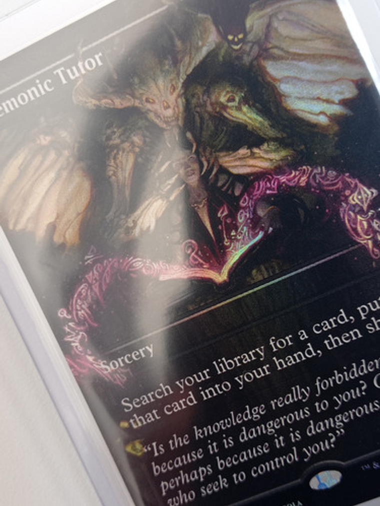 Carta Magic Demonic Tutor 696 (foil) [cmm] Mtg Sorcery 4