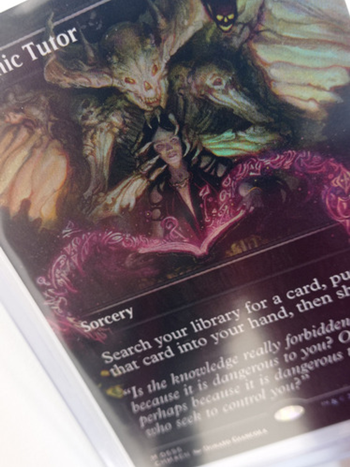 Carta Magic Demonic Tutor 696 (foil) [cmm] Mtg Sorcery 5