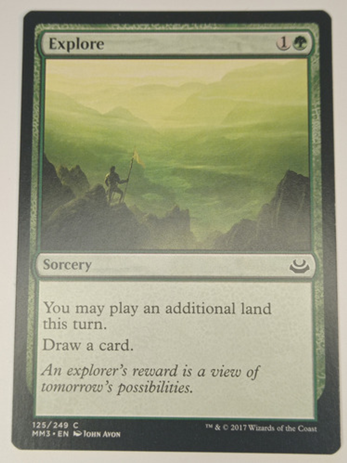 Carta Magic Explore [modern Masters 2017] Mtg Sorcery 1