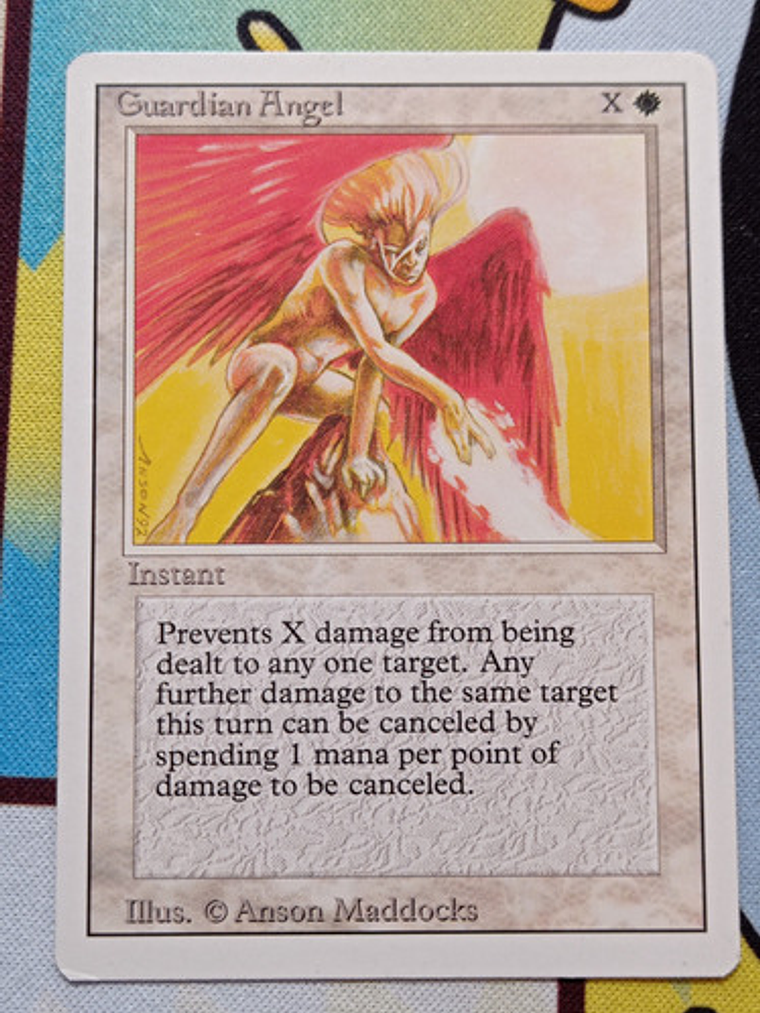 Carta Magic Guardian Angel 1994 Revised Ed Mtg 1