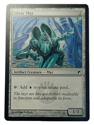 Carta Magic Silver Myr [scars Mirrodin] Mtg Artifact