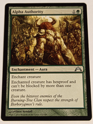 Carta Magic Alpha Authority [gatecrash] Mtg Enchantment