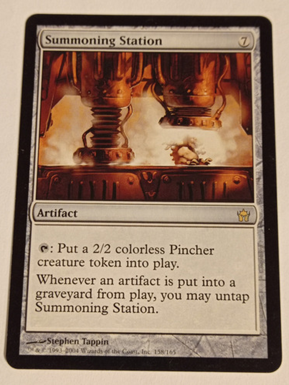 Carta Magic Summoning Station [fifth Dawn] Mtg Artifact 1