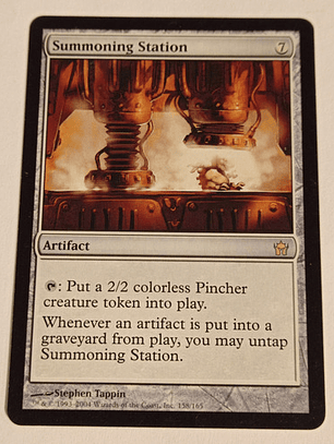 Carta Magic Summoning Station [fifth Dawn] Mtg Artifact