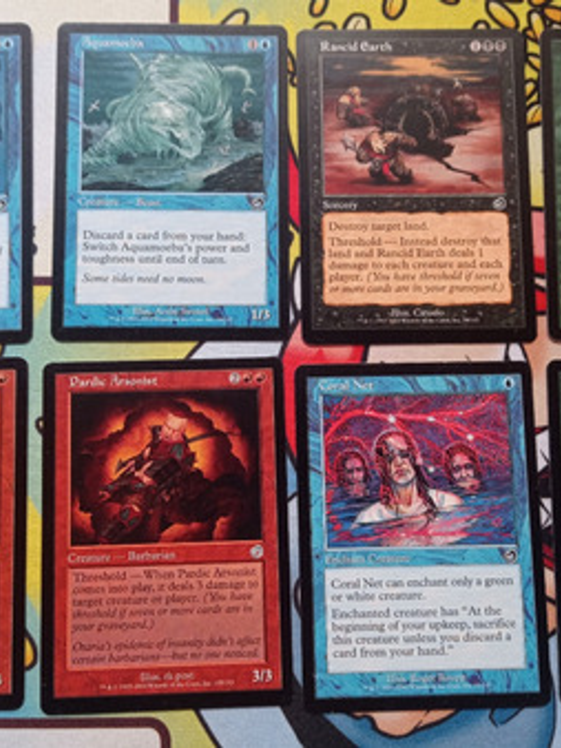 Pack 8 Cartas Magic Torment 2002 Mtg 1