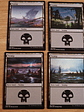 Set 4 Cartas Magic Pantano Swamp Tierra Land 2018 Dominaria - Miniatura 1