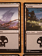 Set 4 Cartas Magic Pantano Swamp Tierra Land 2018 Dominaria - Miniatura 2