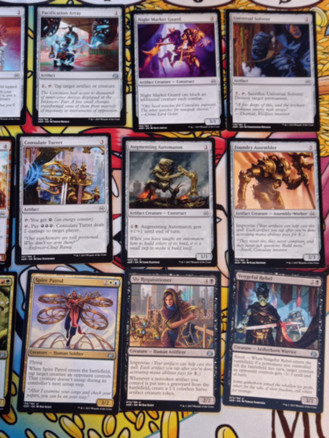 Pack 61 Cartas Magic Aether Revolt 2017 4