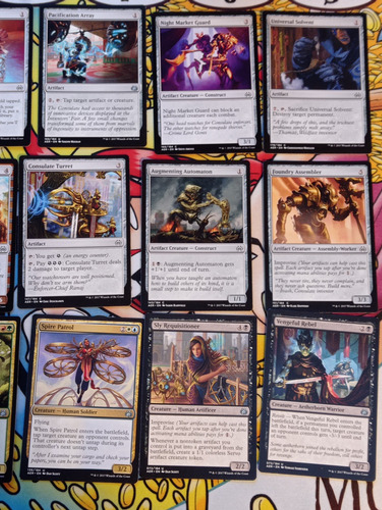 Pack 61 Cartas Magic Aether Revolt 2017 4