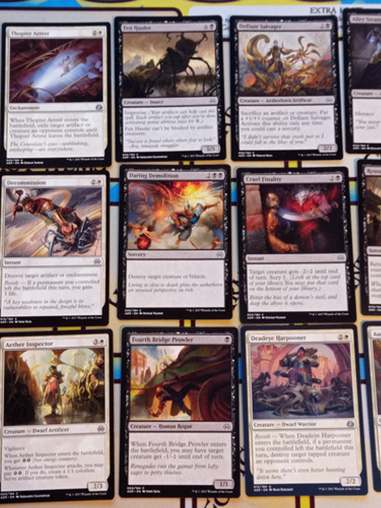 Pack 61 Cartas Magic Aether Revolt 2017 6