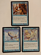 3 Cartas Magic Rishadan Cycle 1999 Mercadian Masques Rishada - Miniatura 1