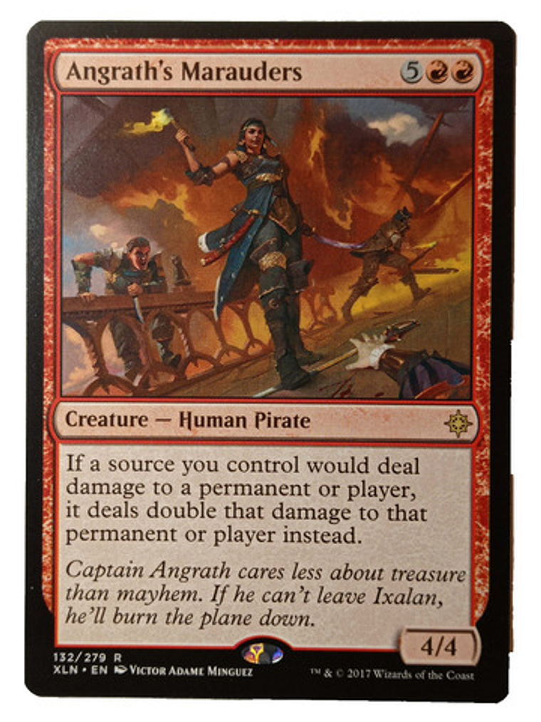 Carta Magic Angrath's Marauders [ixalan] Mtg Pirate 1