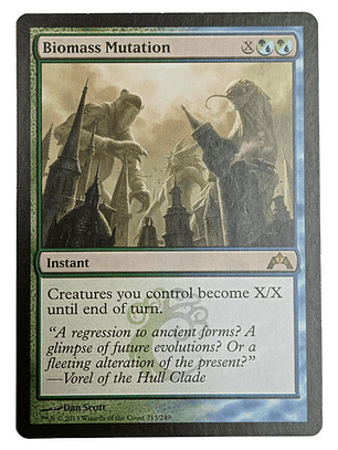 Carta Magic Biomass Mutation [gatecrash] Mtg Instant