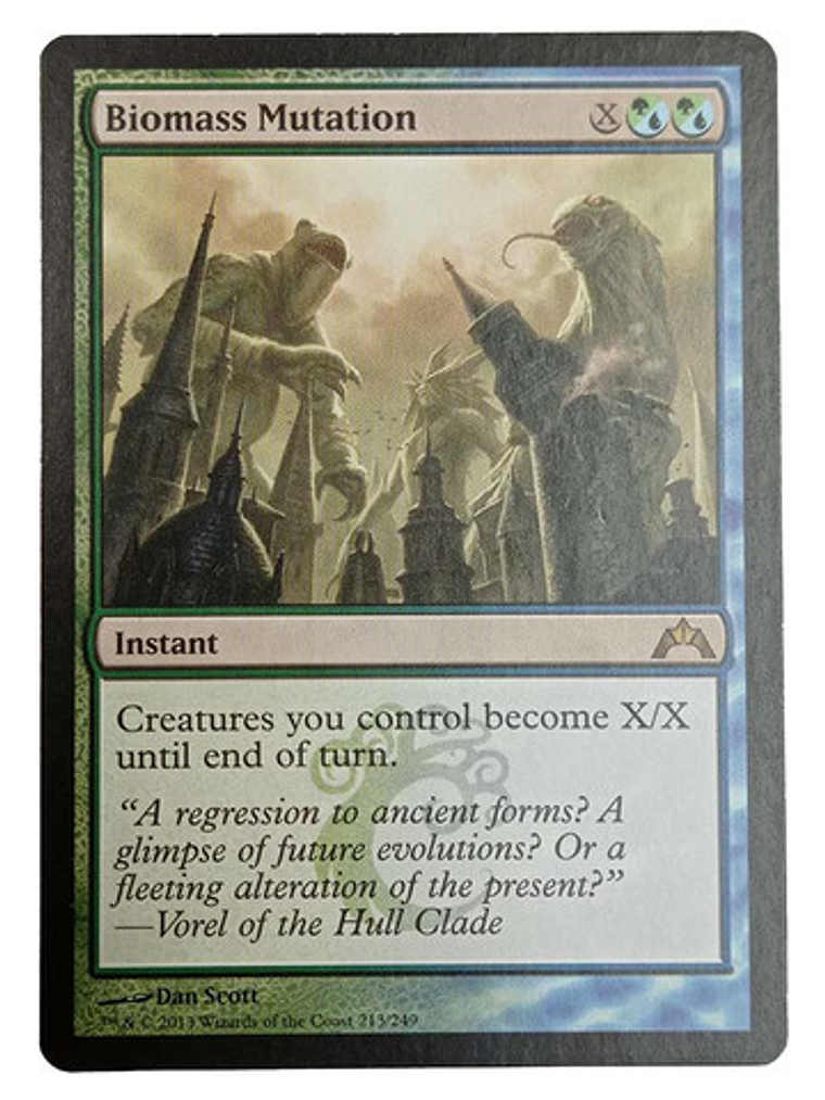 Carta Magic Biomass Mutation [gatecrash] Mtg Instant 1