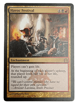 Carta Magic Havoc Festival [ravnica] Mtg Enchantment