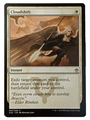 Carta Magic Cloudshift [master25] Mtg Instant