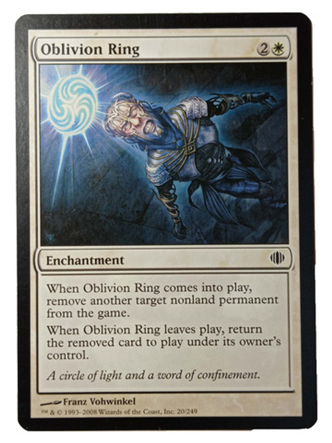 Carta Magic Oblivion Ring [shards Alara] Mtg Enchantment 1
