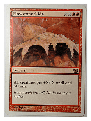 Carta Magic Flowstone Slide [9ed] Mtg Sorcery
