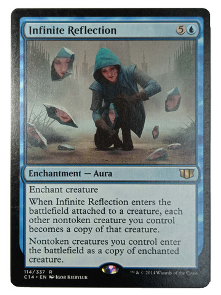 Carta Magic Infinite Reflection [c14] Mtg Enchantment 1