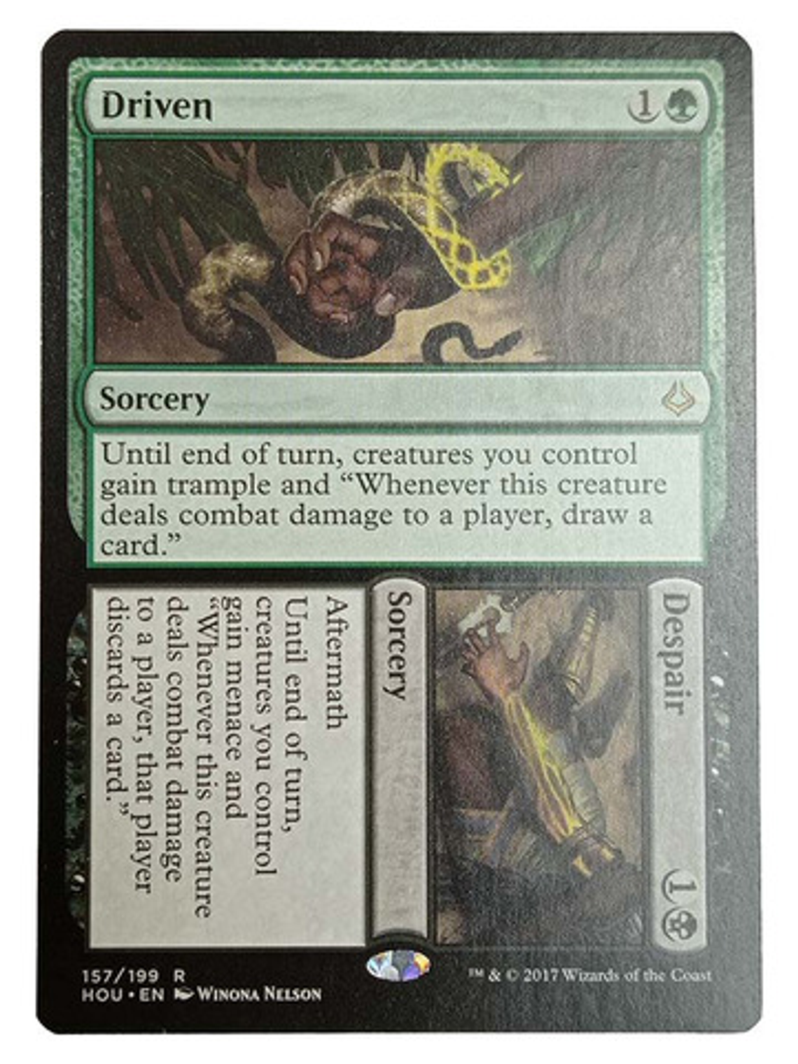 Carta Magic Driven / Despair [devastation] Mtg Sorcery 1