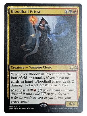Carta Magic Bloodhall Priest [eldritch] Mtg Vampire Cleric