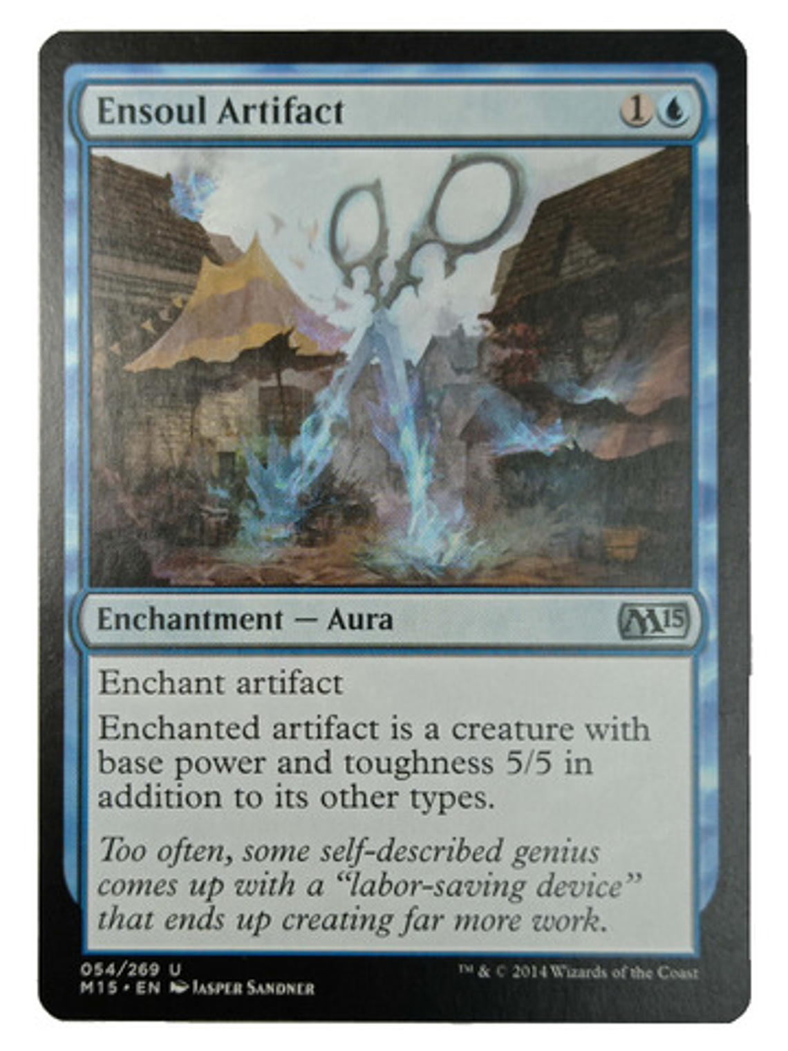 Carta Magic Ensoul Artifact [m15] Mtg Enchantment 1