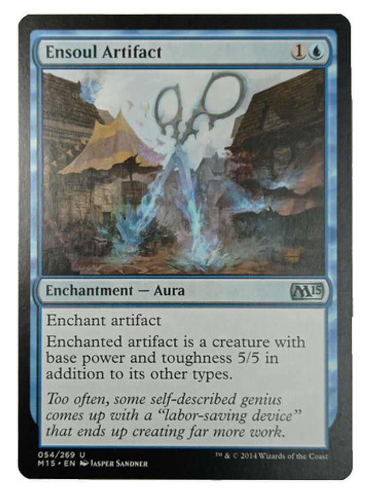 Carta Magic Ensoul Artifact [m15] Mtg Enchantment 1