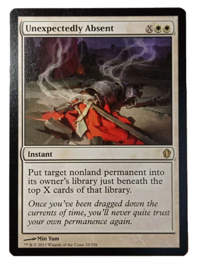 Carta Magic Unexpectedly Absent [c13] Mtg Instant 1