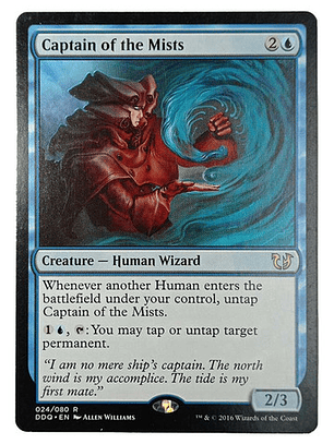 Carta Magic Captain Of The Mists [blessed V Cursed] Mtg Wiz
