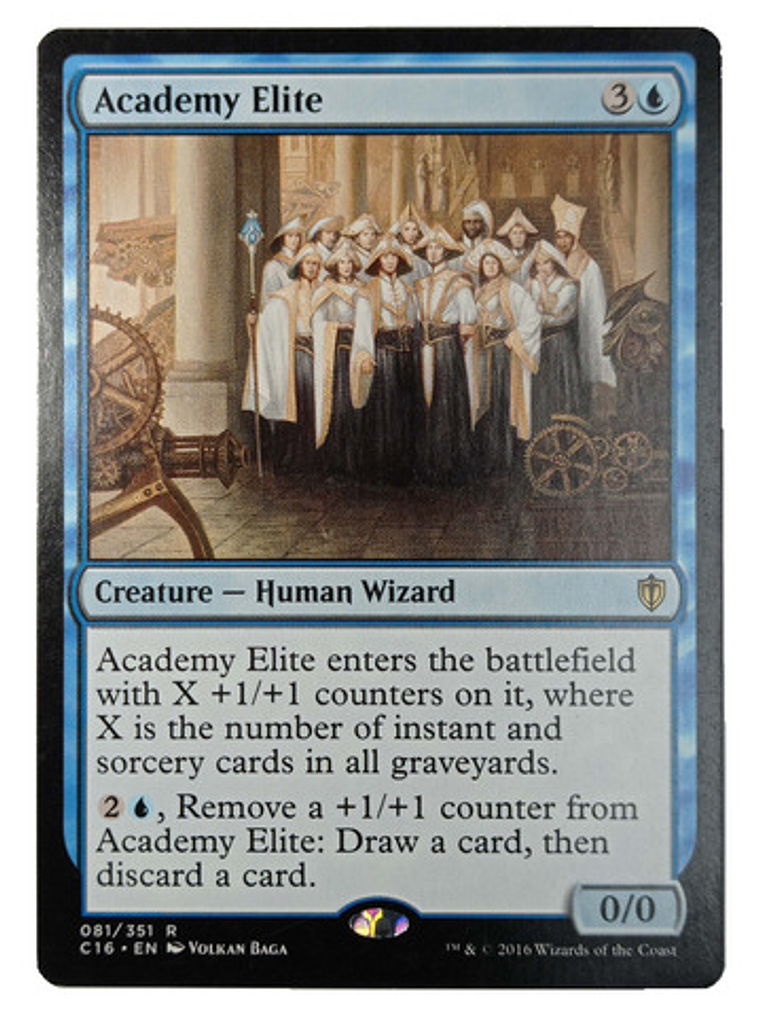 Carta Magic Academy Elite [c16] Mtg Wizard 1