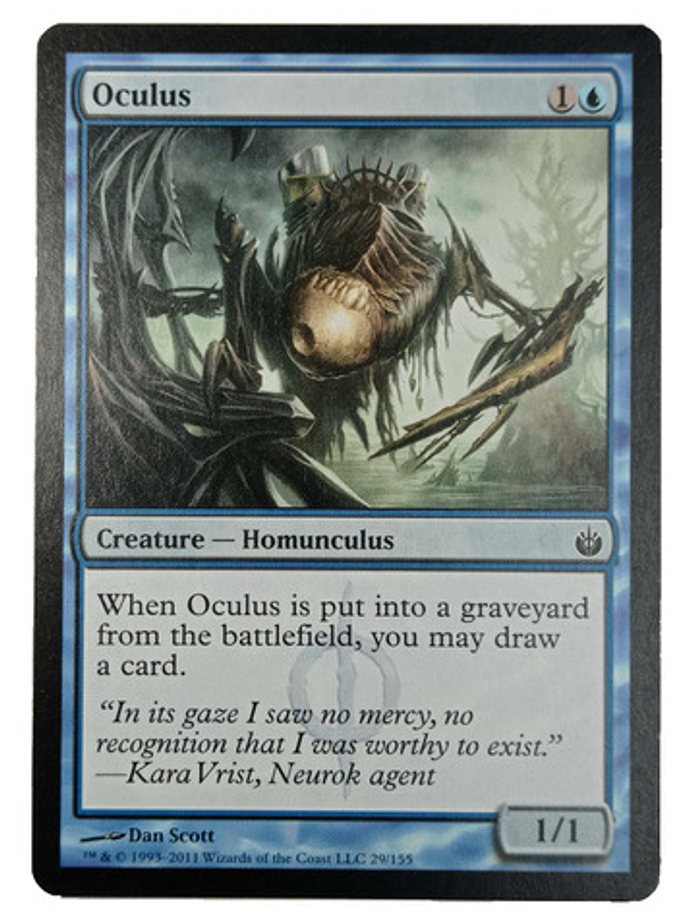 Carta Magic Oculus [mirrodin] Mtg Homunculus 1