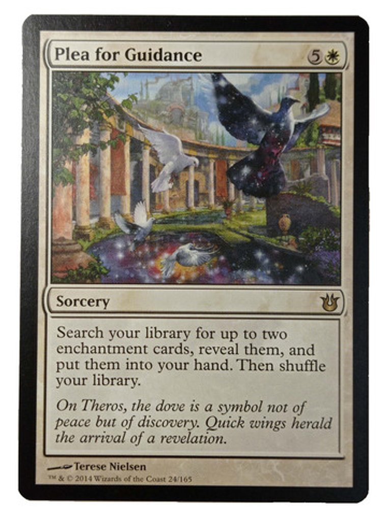 Carta Magic Plea For Guidance [bord Gods] Mtg Sorcery 1