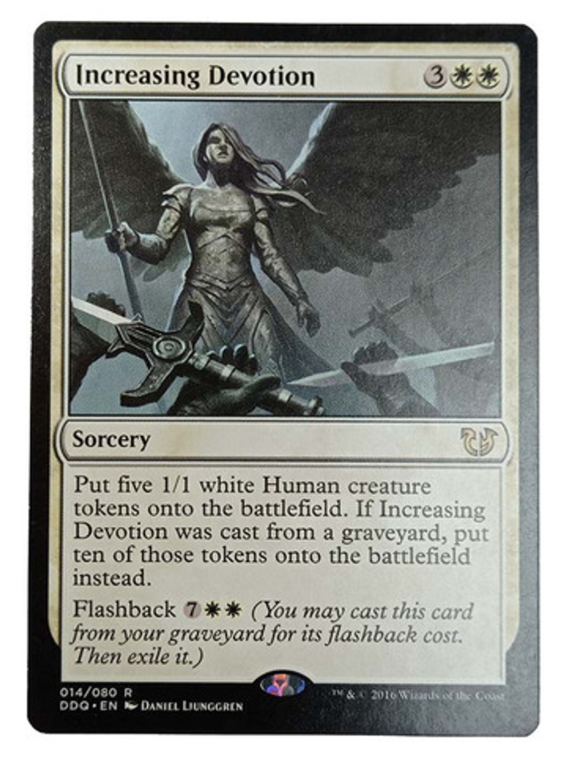 Carta Magic Increasing Devotion [blessed Cursed] Mtg Sorcery 1