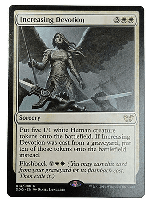 Carta Magic Increasing Devotion [blessed Cursed] Mtg Sorcery