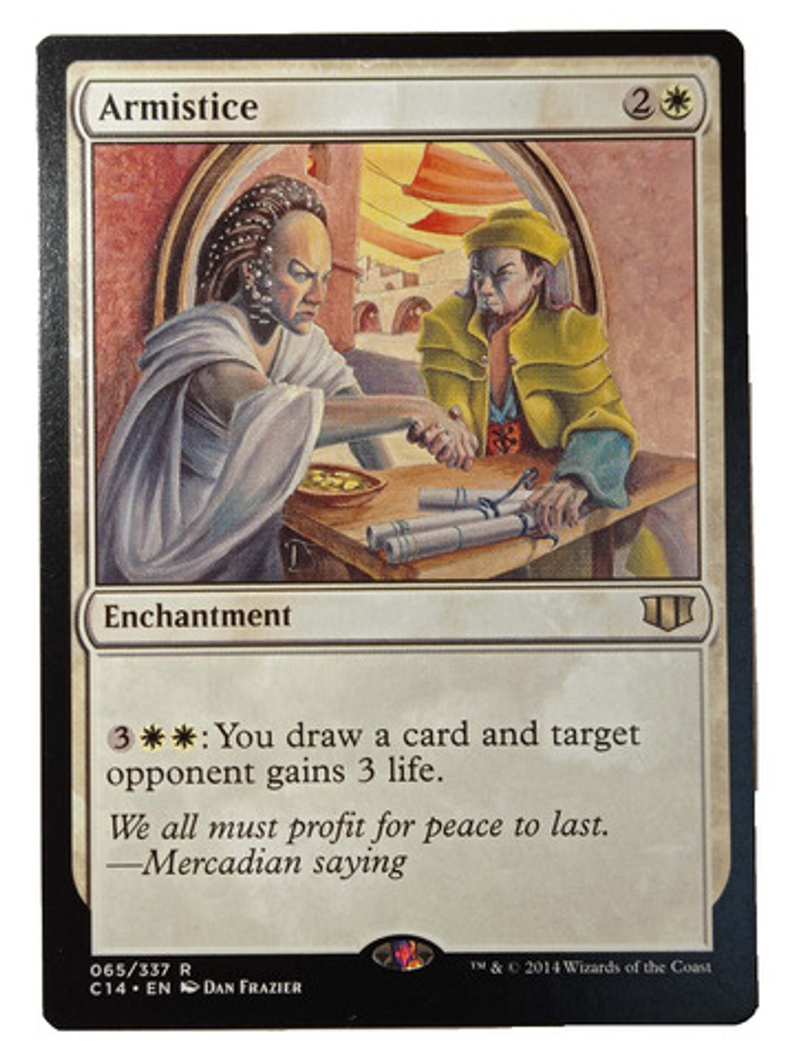 Carta Magic Armistice [c14] Mtg Enchantment 1