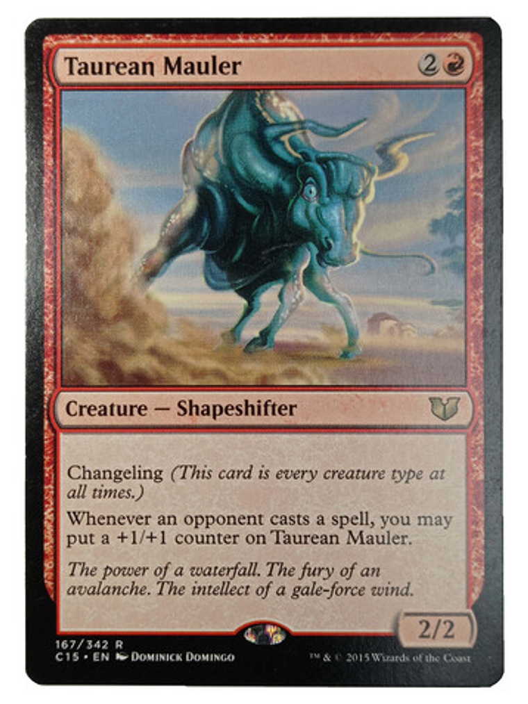 Carta Magic Taurean Mauler [c15] Mtg Shapeshifter 1