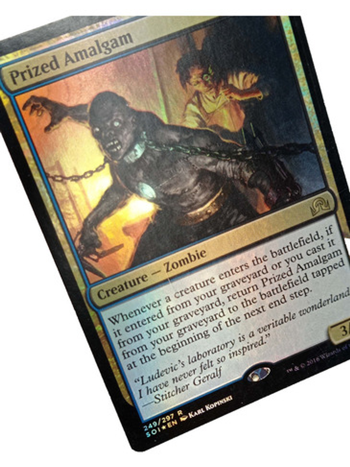 Carta Magic Prized Amalgam (foil) [innistrad] Mtg Zombie 2