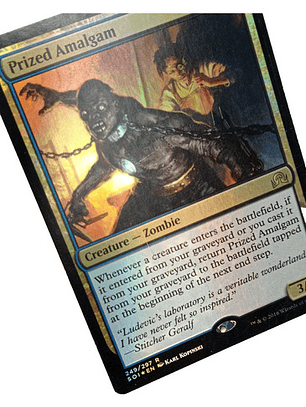 Carta Magic Prized Amalgam (foil) [innistrad] Mtg Zombie