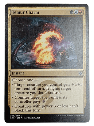Carta Magic Temur Charm [tarkir] Mtg Instant