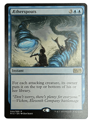 Carta Magic Aetherspouts [m15] Mtg Instant
