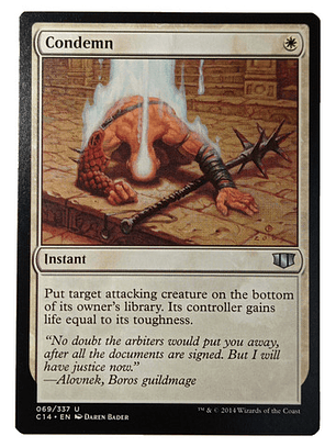 Carta Magic Condemn [c14] Mtg Instant